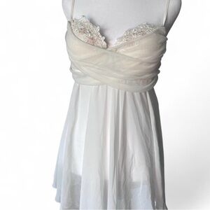 Y2K Whimsy Fairy Top w/ bra details and sheer flow😇